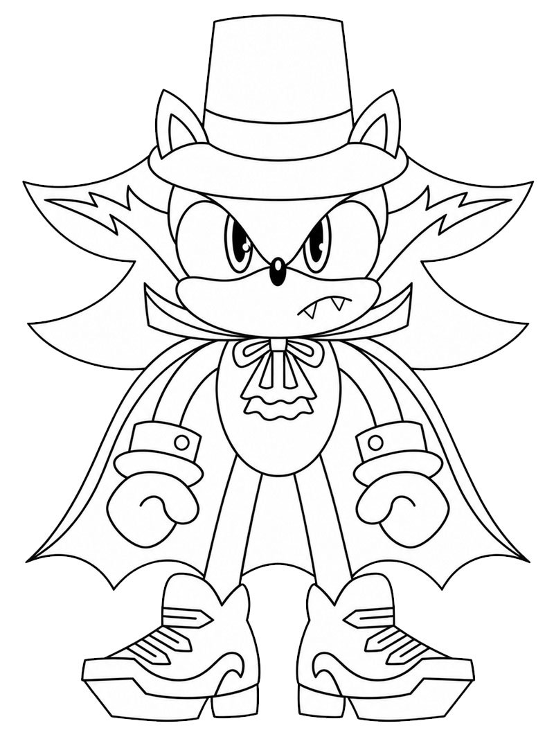 Vampire Shadow (Sonic Speed Simulator) Målarbild Vampire Shadow (Sonic Speed Simulator) Målarbild