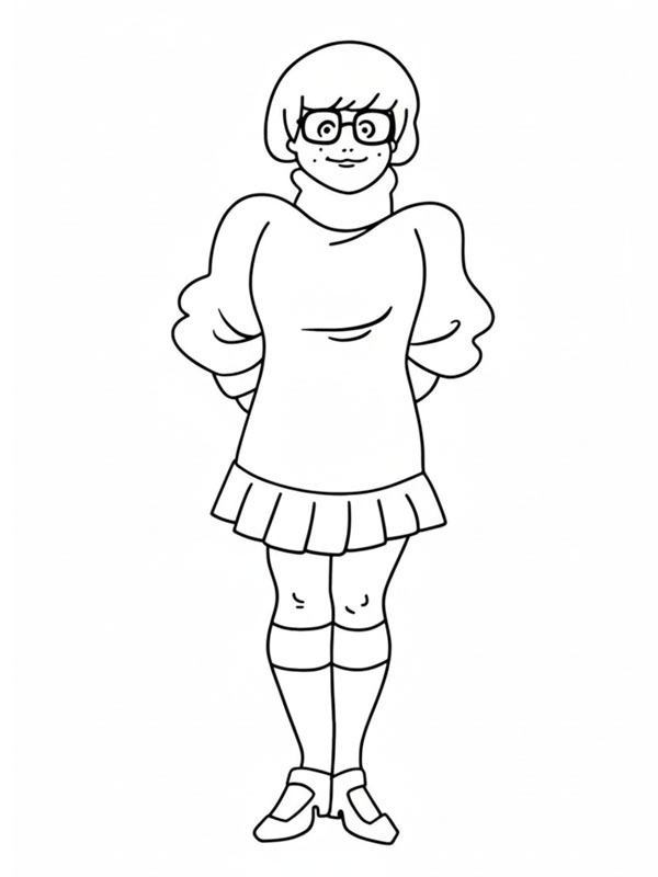 Velma Dinkley (Scooby Doo) Målarbild Velma Dinkley (Scooby Doo) Målarbild