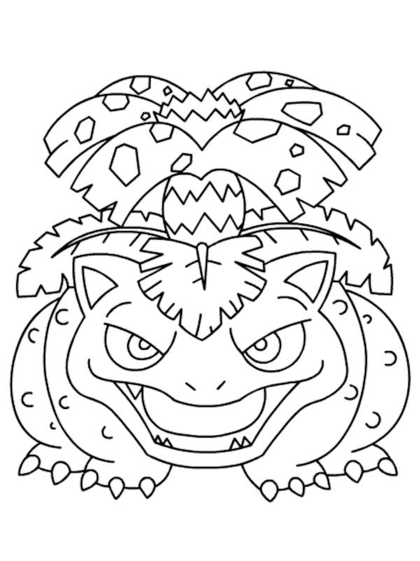 Venusaur (Pokémon) Målarbild Venusaur (Pokémon) Målarbild