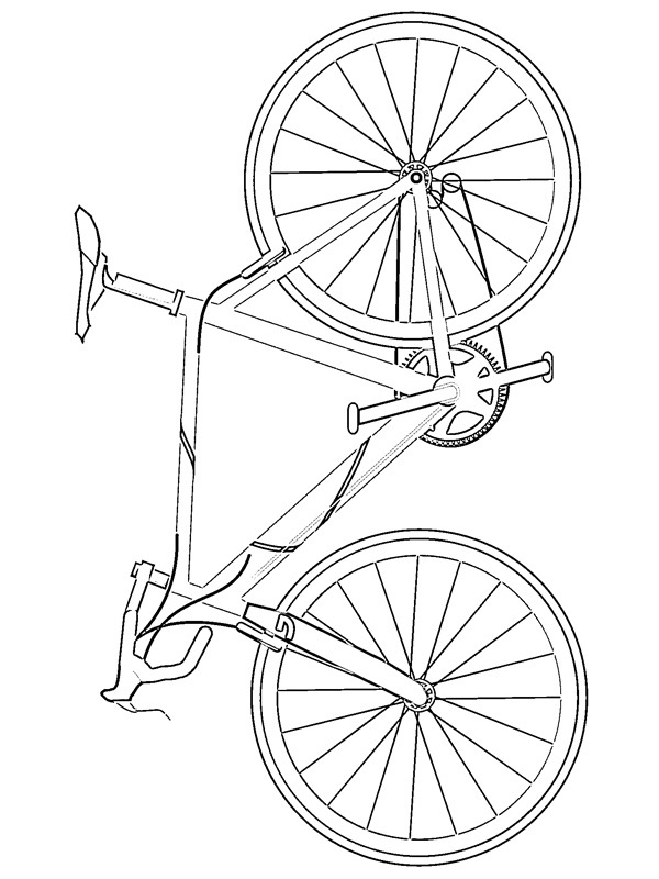 Cykel Målarbild