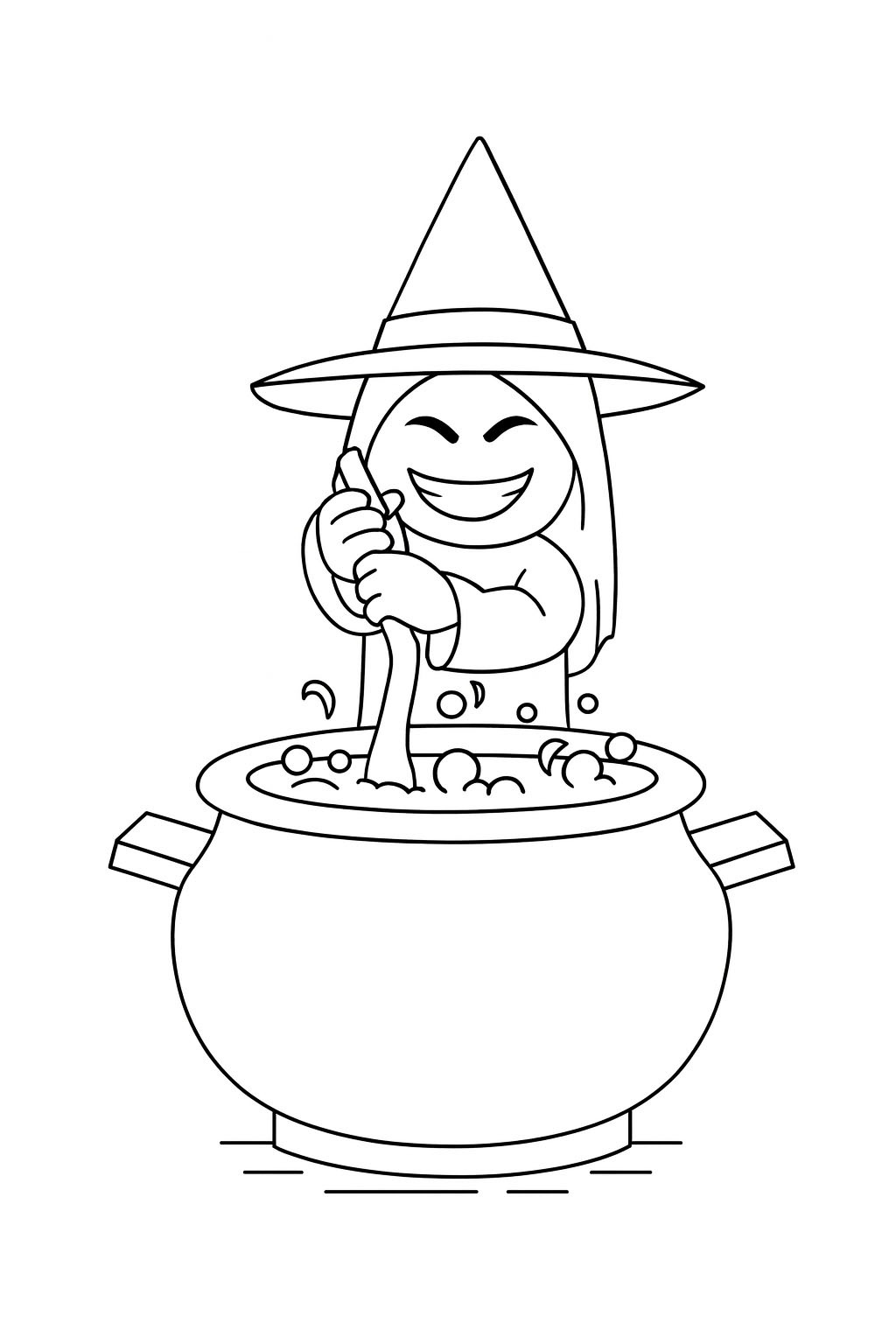 Witch Fuse (Steal a Brainrot) Målarbild Witch Fuse (Steal a Brainrot) Målarbild